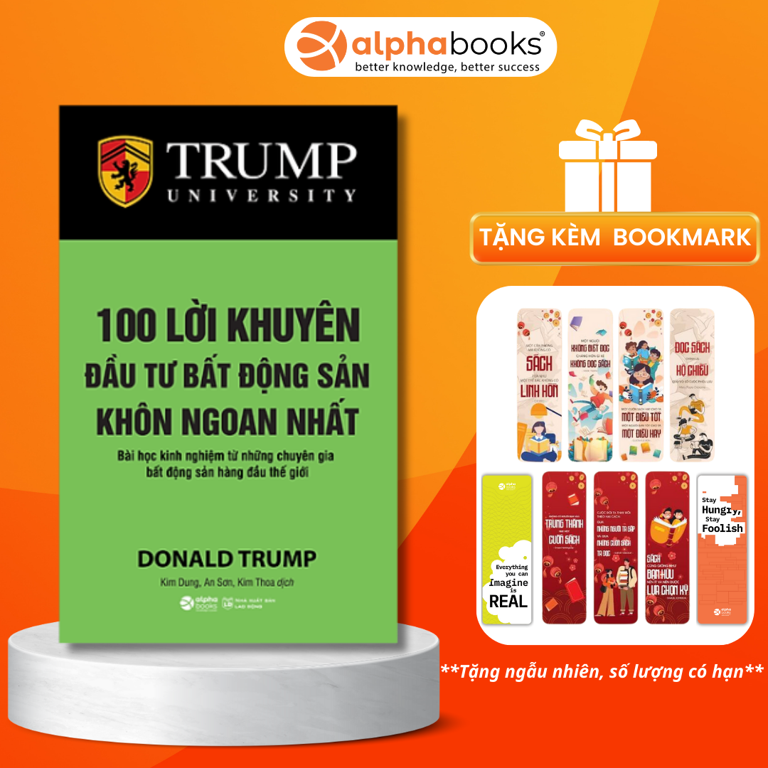 100 Lời Khuyên Đầu Tư Bất Động Sản Khôn Ngoan Nhất ( 2018 ) ( Tặng Bookmark Sáng Tạo )