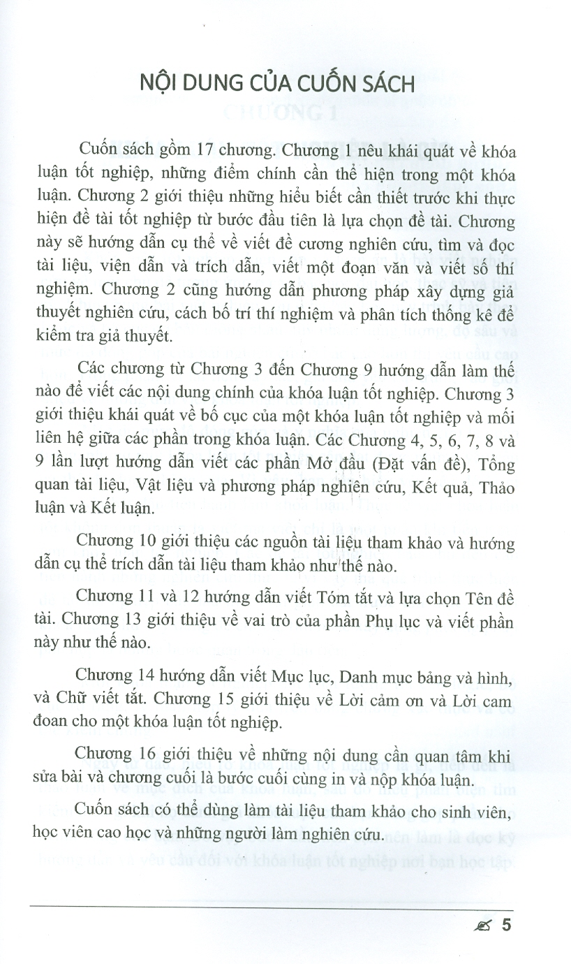 Làm Thế Nào Để Viết Tốt Luận Văn Và Khoá Luận