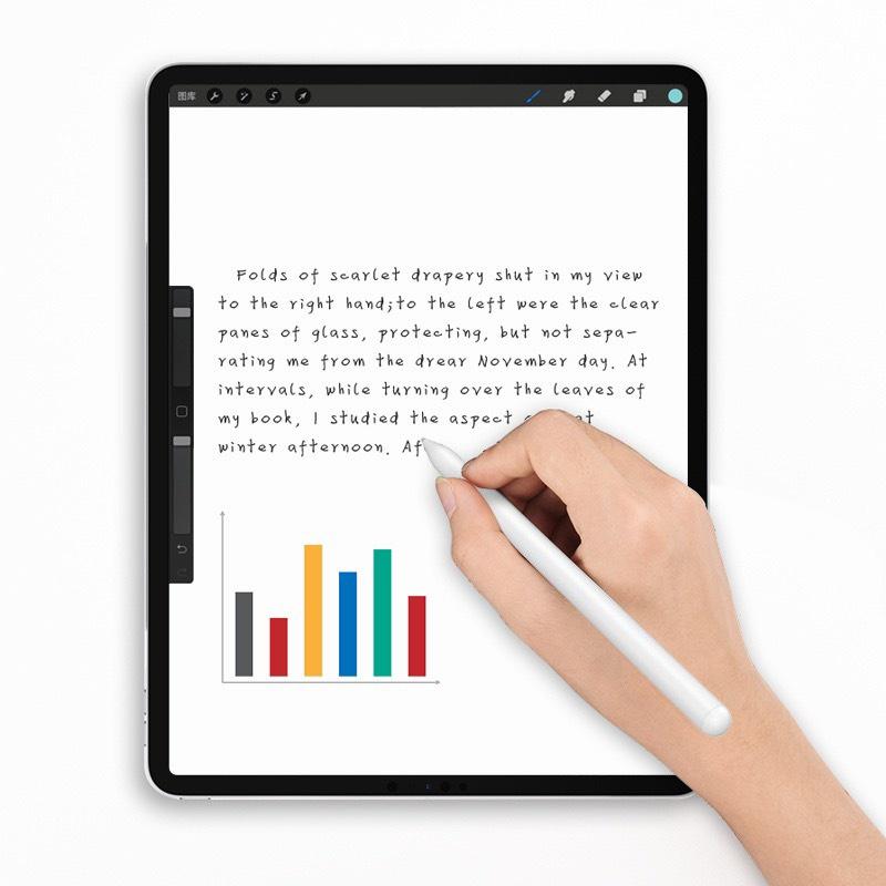 Hình ảnh Bút Cảm Ứng Wiwu Pencil Pro Max Chống Tì Tay Và Hít Nam Châm Dành Cho iPad - Hàng Chính Hãng