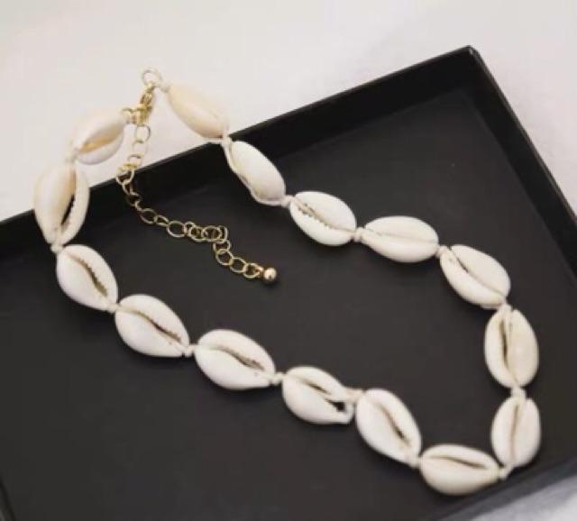 Choker con ốc - Vòng cổ con ốc phong cách âu mỹ
