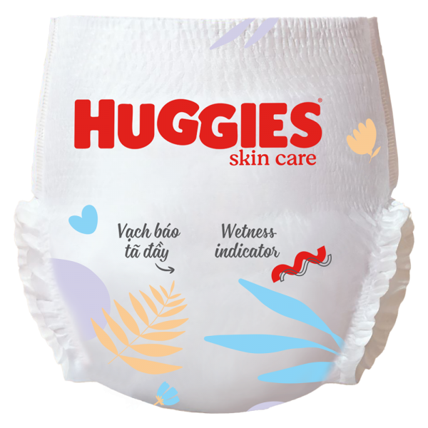 Combo 2 Tã/bỉm quần HUGGIES SKINCARE MEGA JUMBO size XL 84+4 miếng