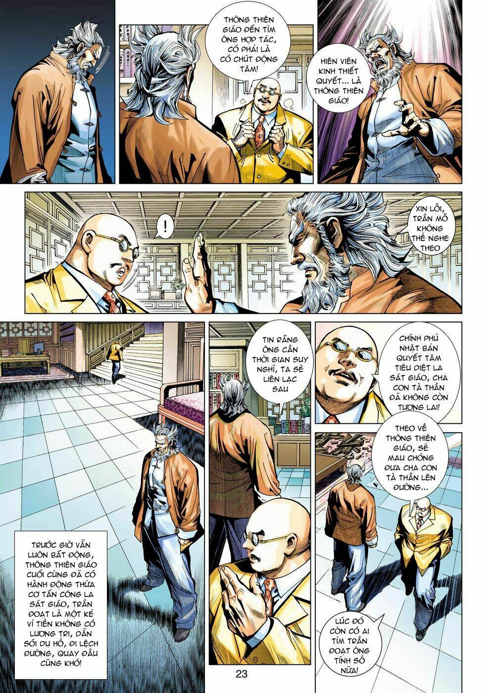 tân tác long hổ môn chapter 458 21