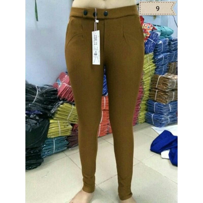 Quần dài cotton lưng thun