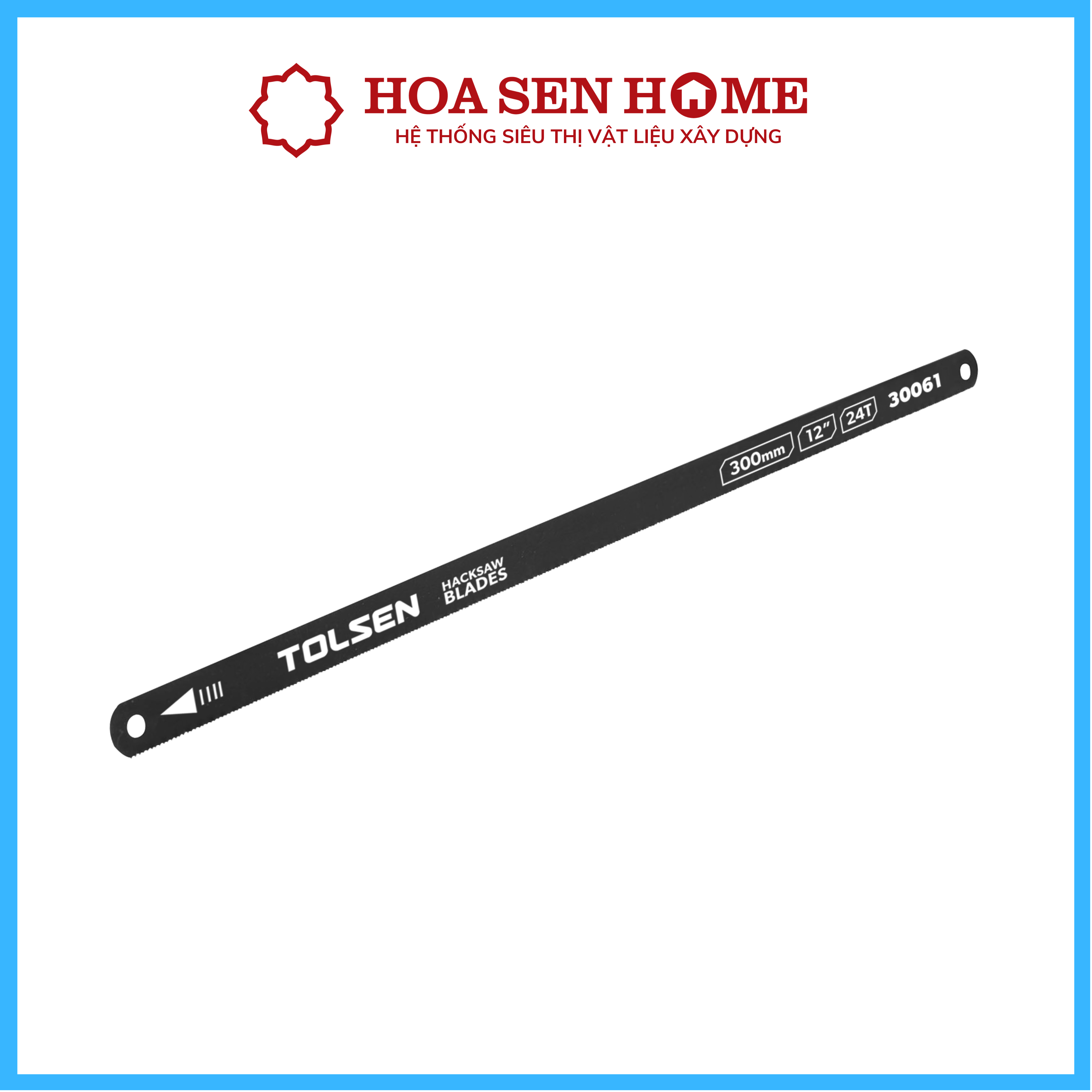 Bộ 10 lưỡi cưa đen Tolsen 30061 (30cm)