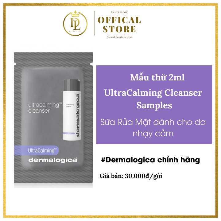 Sữa rửa mặt Dermalogica Ultracalming Cleanser 250ml - 500ml dành cho da nhạy cảm