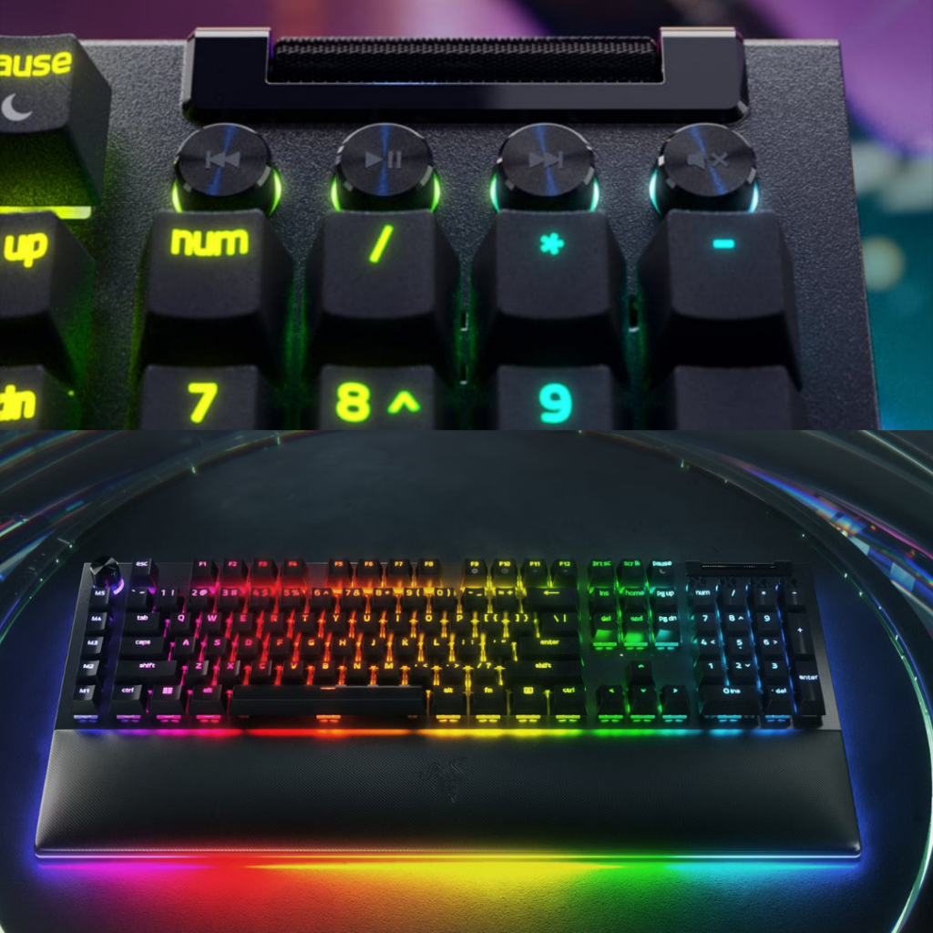 Bàn phím cơ Razer BlackWidow V4 Pro - Hàng chính hãng