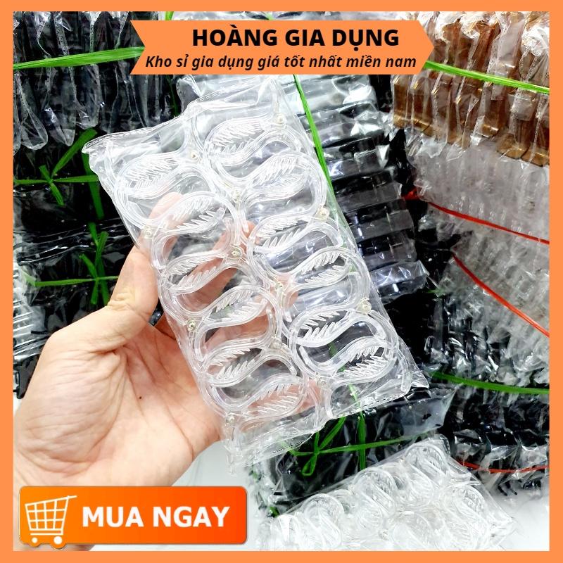 SÉT 12 Kẹp Tóc Càng Cua Hàn Quốc Trong Suốt 3 Răng 5 Răng Xinh Xắn H015