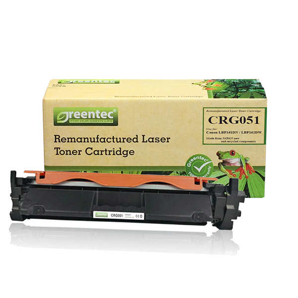 Mực in laser đen trắng Greentec 051A - Hàng chính hãng