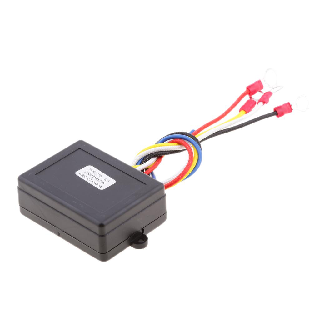 98ft 24V Car ATV SUV Wireless Winch Remote Control Kit Switch LED indicator KLS-208/4