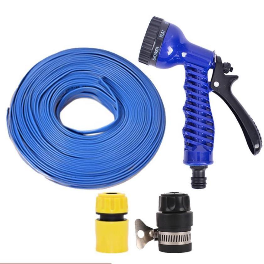 Bộ dây tăng áp 3 lần vòi xịt nước rửa xe, tưới cây loại 7-10m 206843