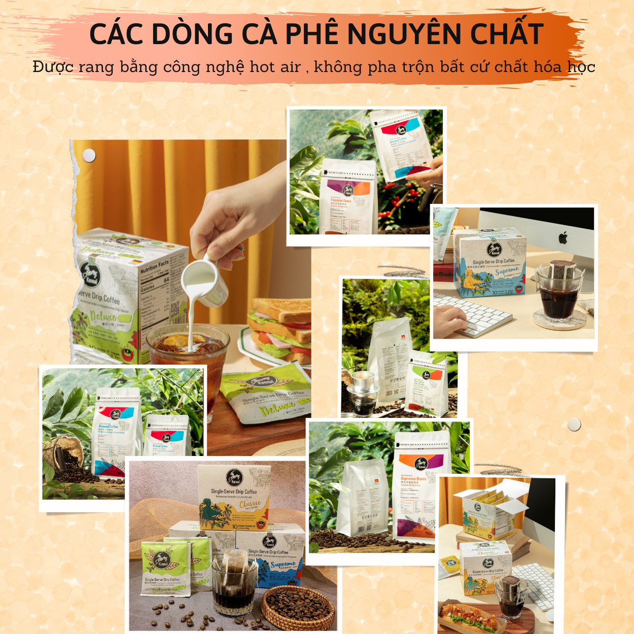 Cà phê túi lọc cao cấp “ Classic” Konnai Coffee (10 túi x 10gr)