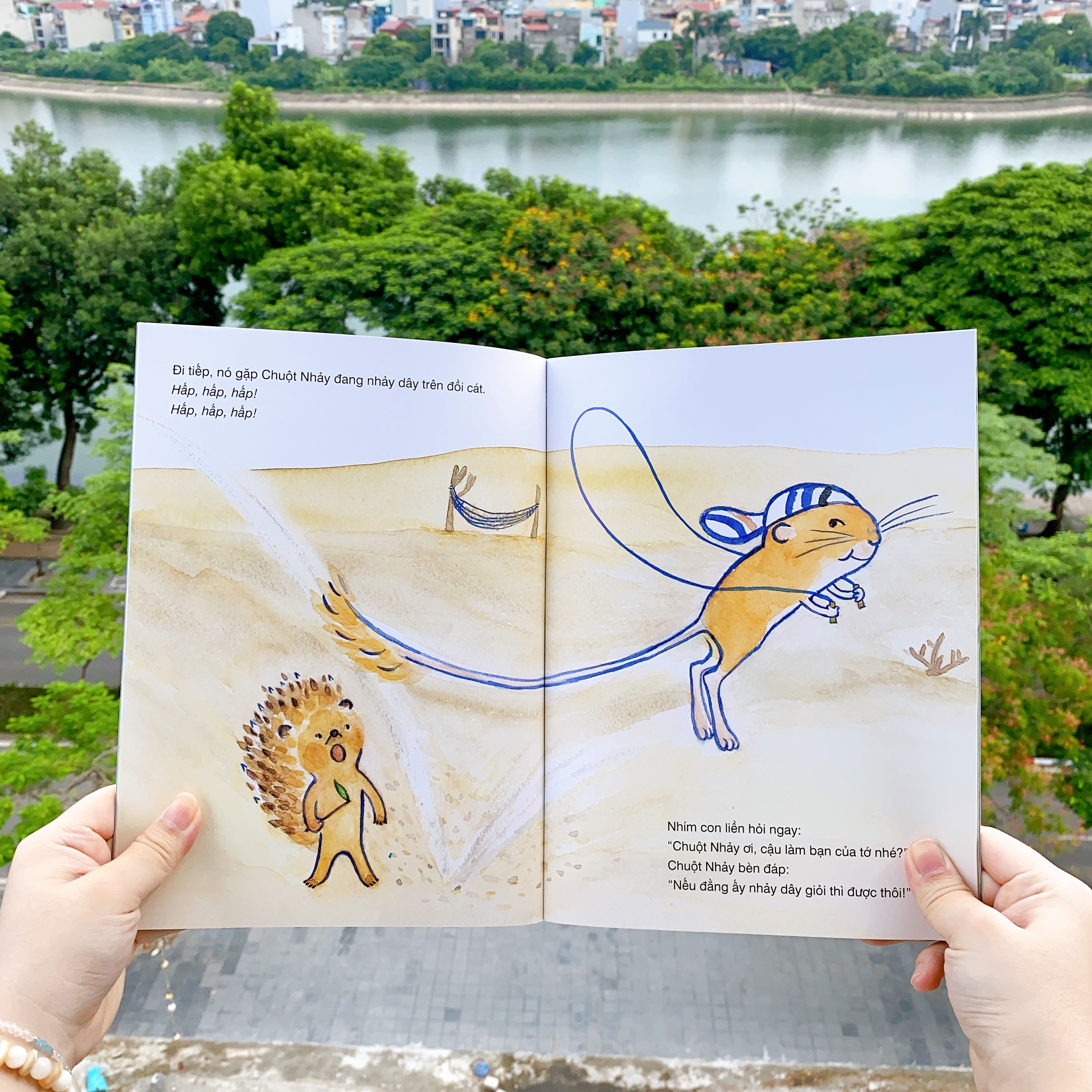 Sách cho bé từ 3 tuổi - Phát triển tư duy Chuyện của nhím con