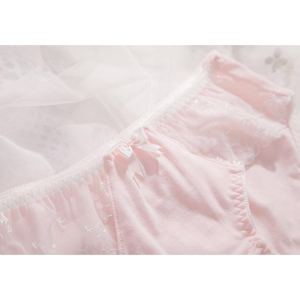 Quần Lót Nữ Cotton Phối Ren Hai Hông Xuất Đông Âu . Hàng Loại Đẹp.