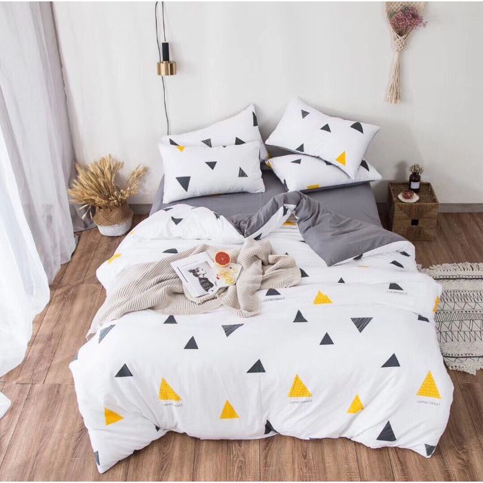 Bộ chăn ga gối Cotton cao cấp 1m6x2m DQK128