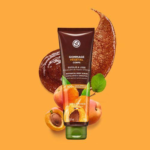 Tẩy tế bào chết cơ thể hạt mơ Yves Rocher Apricot Botanical Scrub 150ML