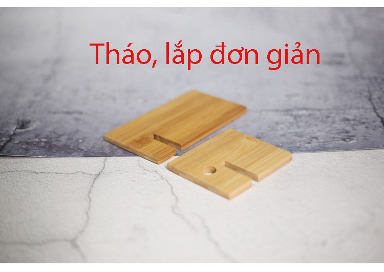 Giá điện thoại Tre Cao Cấp. Chống Mỏi Cổ, Vai, Gáy. Hàng Chính Hãng KitAcoom Thân Thiện Môi Trường.