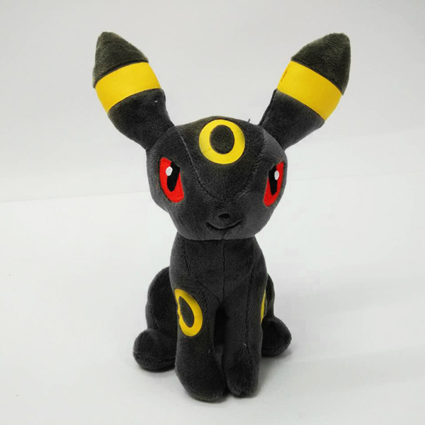 Gấu bông mèo umbreon pokemon (35 cm) gb64 (Màu Đen Phối Vàng)