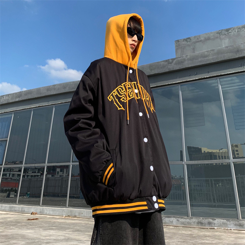 Áo khoác dù nam nữ ulzzang 2 lớp kèm mũ Yinxx, áo boomber jacket form rộng AK22