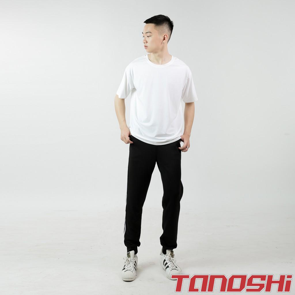 Áo Thun Nam trơn UNISEX form rộng tay lỡ