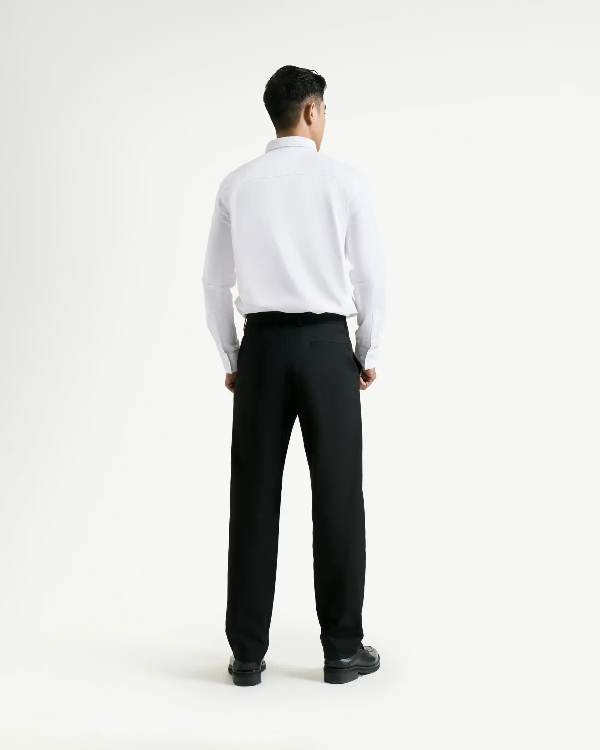 Áo sơ mi nam Routine button down chất liệu oxford - smart shirt . Fitted - 10S24SHL002CR3 / 10S25SHL005 | ROUTINE CÀ MAU