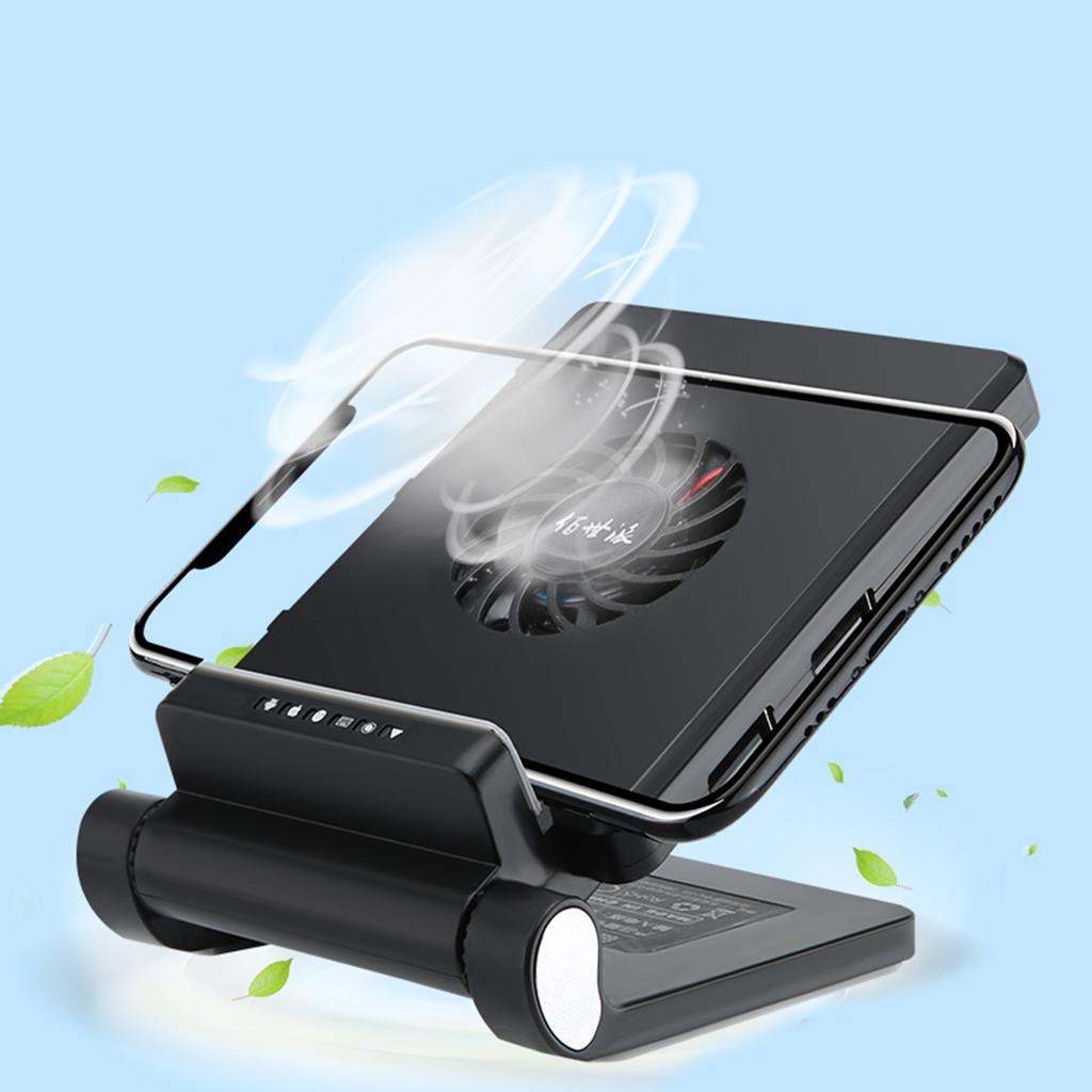 One Handed Gaming Keyboard Mouse Cooling Bracket With Phone Holder