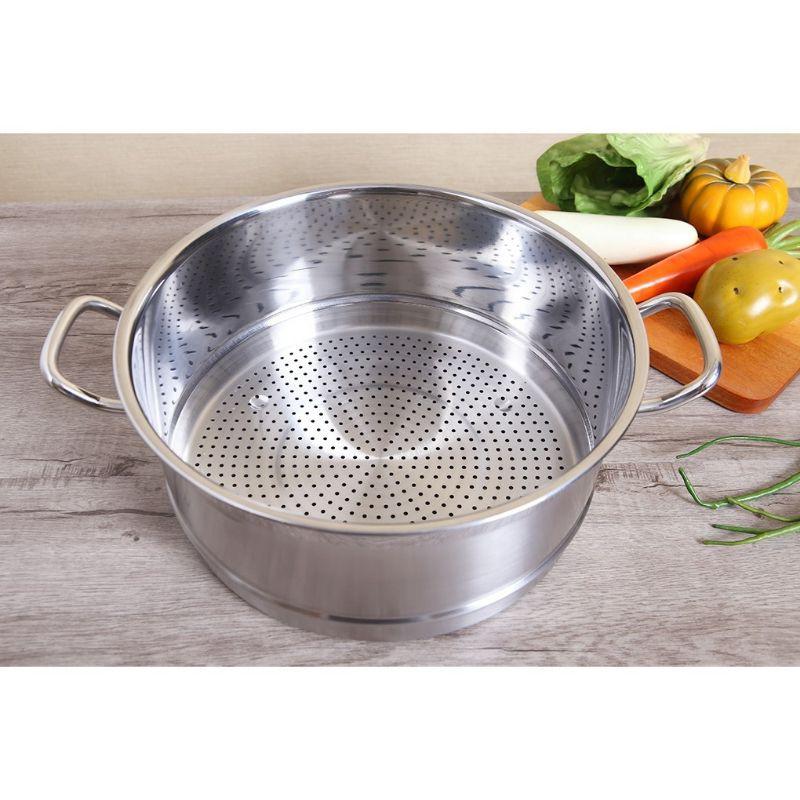 Ngăn xửng hấp inox 24,26cm,ngăn hấp inox,ngăn đồ xôi,bánh,xửng hấp xôi , hàng VN,hàng dày sáng bóng