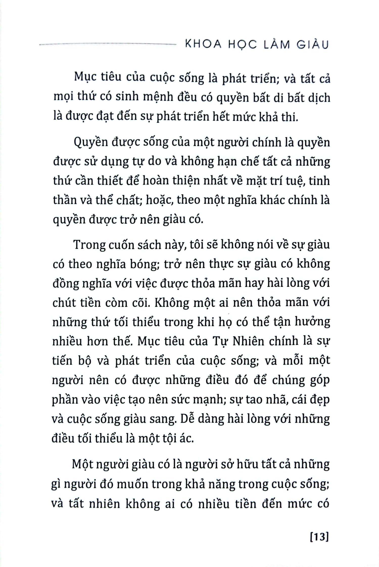Khoa Học Làm Giàu