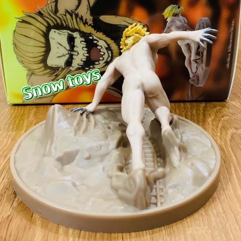 Mô hình Attack On Titan - Titan hàm sắt Jaw titan - Ymir Porco Marcel Galliard - Đại chiến Titan - Fullbox - 7,5x15cm