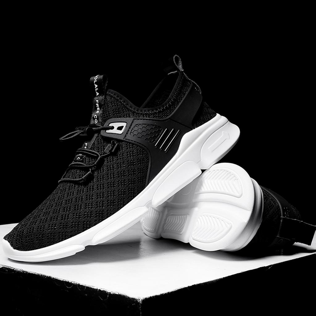 Men’s Breathable Mesh Sneakers Light-weight Casual Sports Shoes