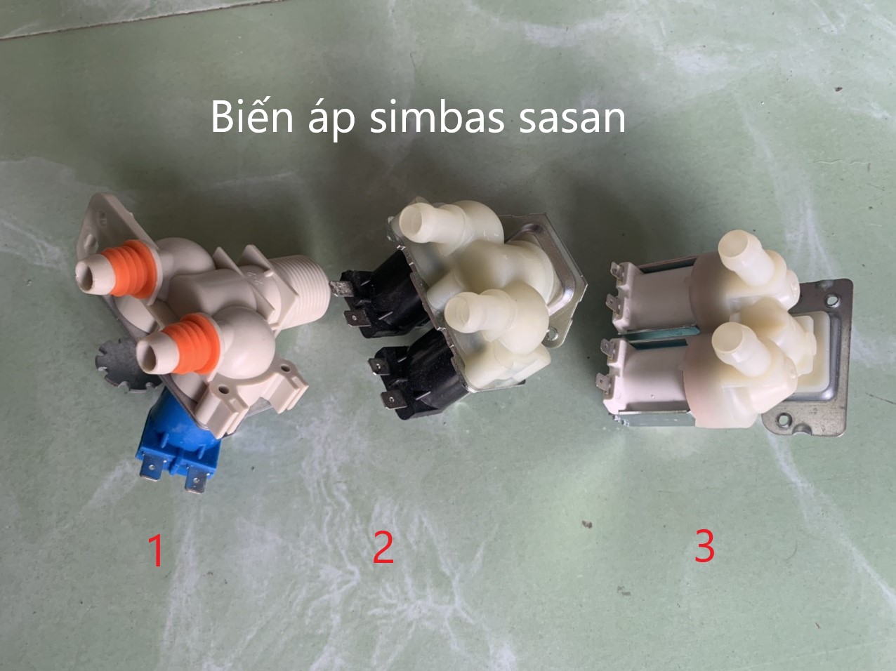 Van cấp nước máy giặt đôi chọn mẫu