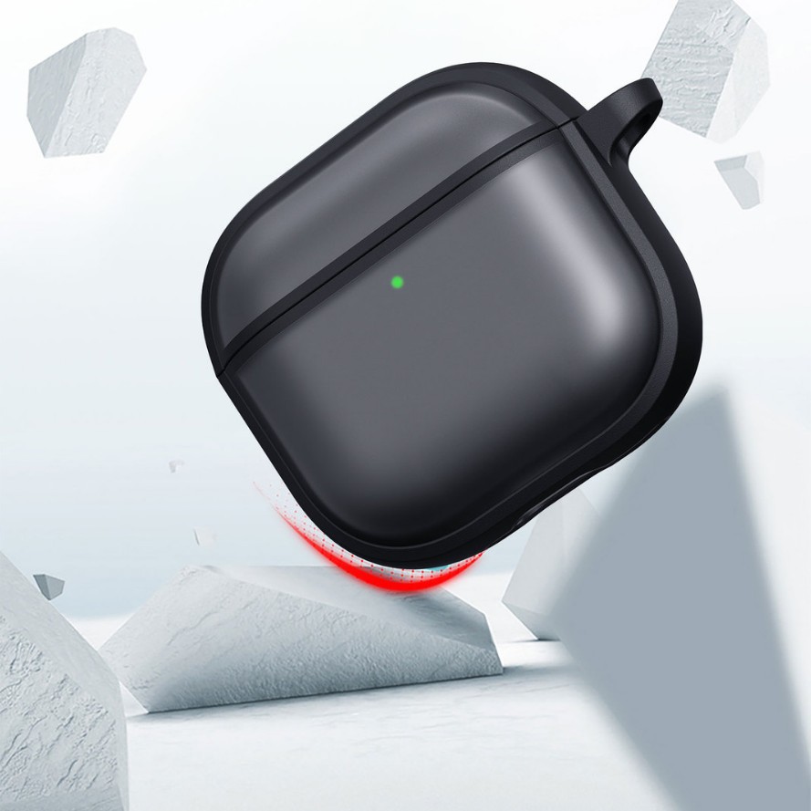  Hộp đựng tai nghe, Case bảo vệ cho tai nghe Airpods 4 Case nhám mờ chống bám vân tay chống sốc hiệu Likgus - Hàng chính hãng