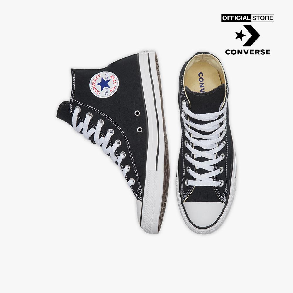 CONVERSE - Giày sneakers cổ cao unisex Chuck Taylor All Star Classic M9160C-0000_BLACK