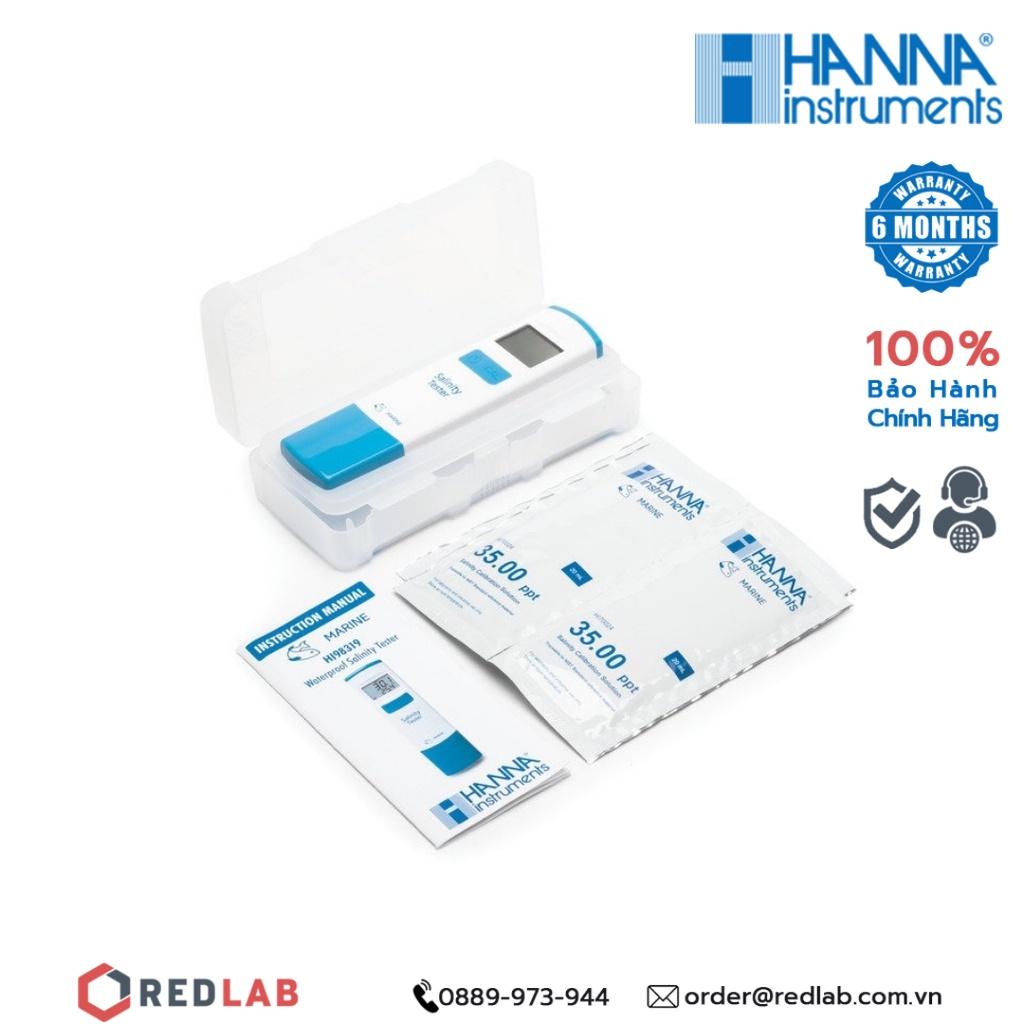 Bút đo độ mặn của nước Hanna HI98319 nhỏ gọn, độ chính xác cao