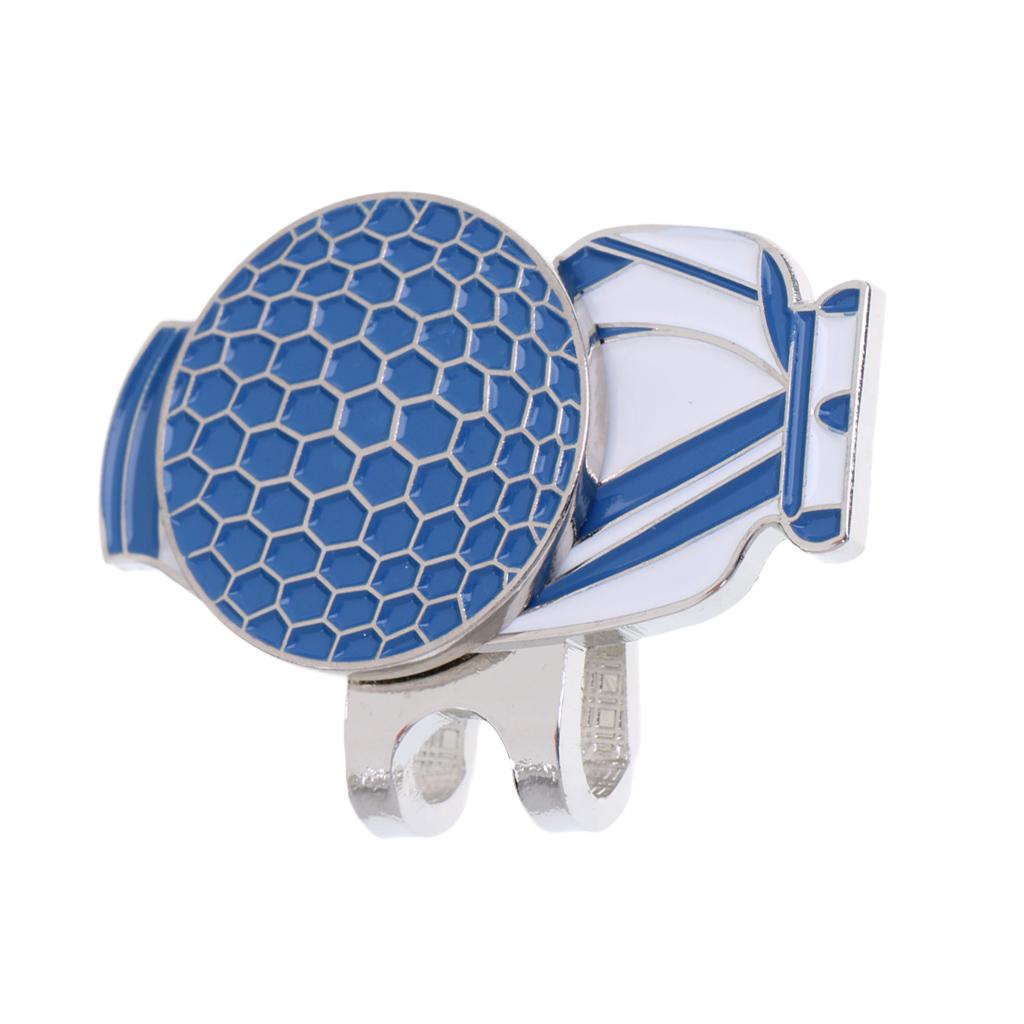 High Quality Alloy Golf Magnetic Ball Marker with Hat Clip Golf Accessories