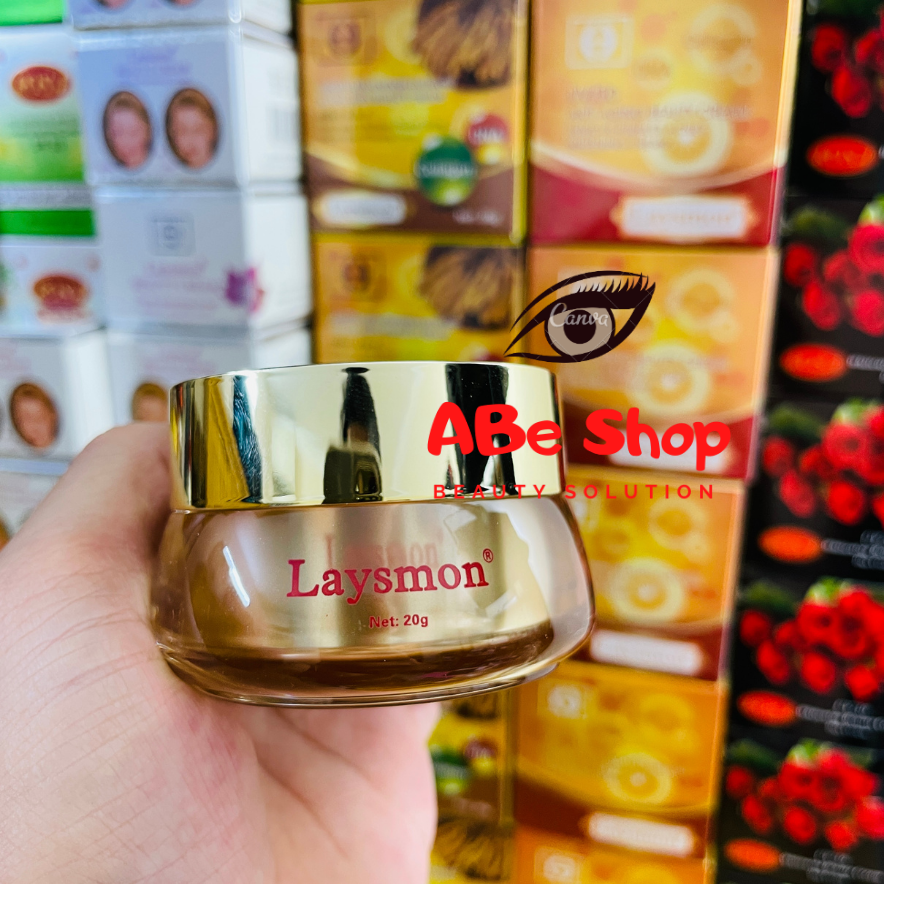 Kem LAYSMON Đông Trùng Hạ Thảo - LAYSMON CORDYCEPS SINESIS EXTRACT AND COLLAGEN BEAUTY CREAM 20g