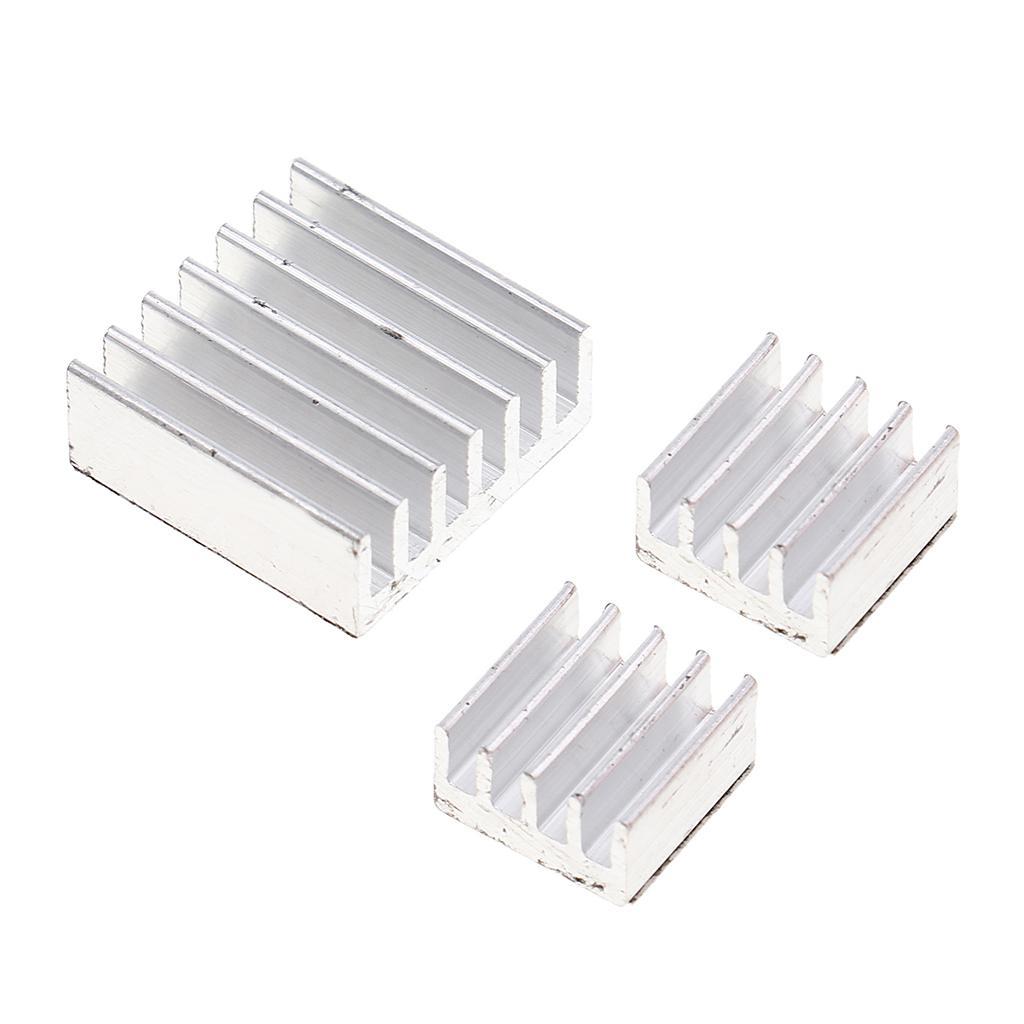 3PCS  Set Aluminum  Cooling with Adhesive  for  Pi