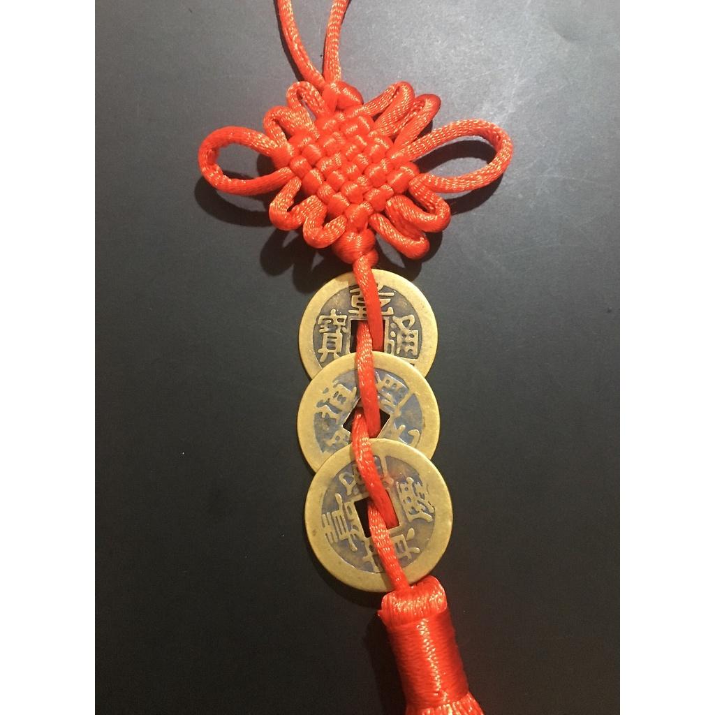 Dây 3 đồng xu may mắn -