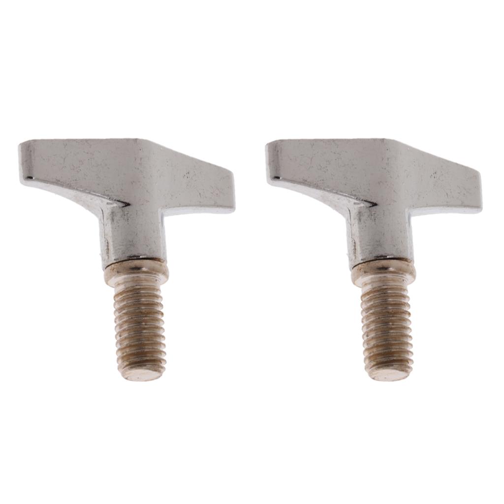 Sunnimix 2 Cái Trống Cái Chập Chả Đứng Núm Hạt Cánh Dành Cho Nhạc Cụ Phần 39X36 Mm