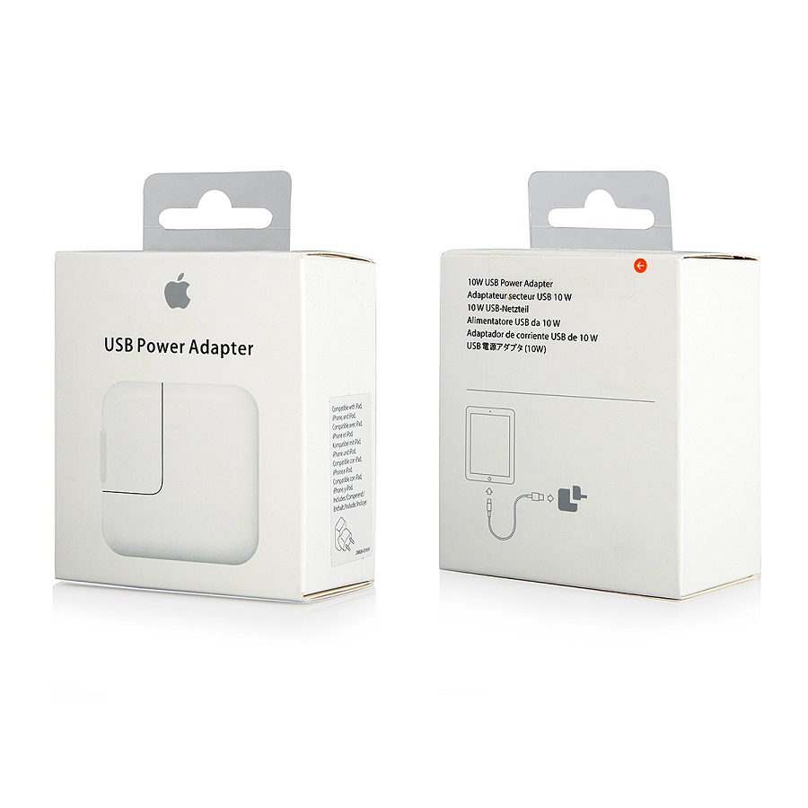 Củ Sạc Ipad 12W Chính Hãng Apple MD836ZM Fullbox