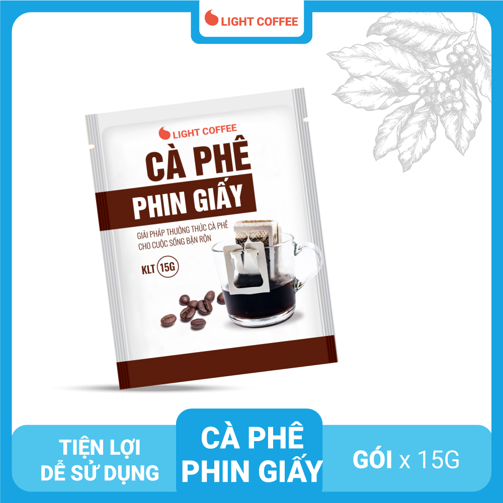 Cà phê phin giấy Light Coffee