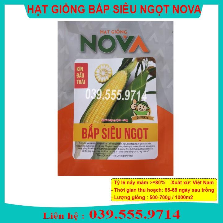 HẠT GIỐNG NGÔ SIÊU NGỌT 50GRAM - HẠT NGÔ ĐỀU ĐẸP