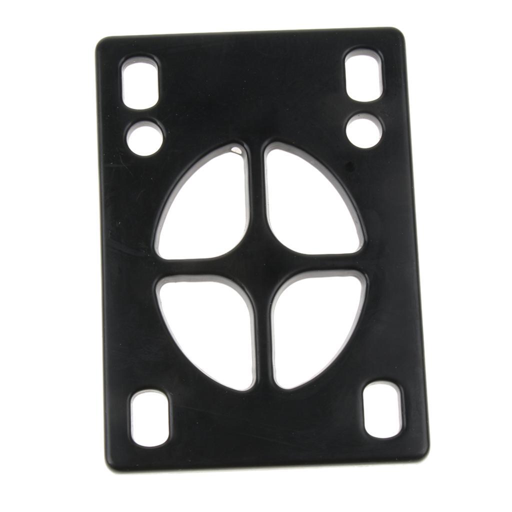 8pcs Skateboard Mounting Screws With 2pcs Riser Pad Longboard Hardware