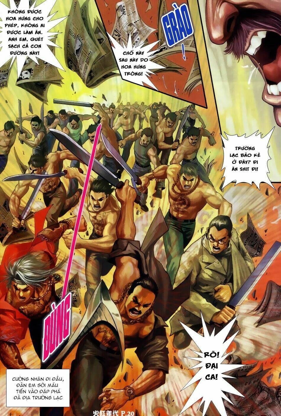 hỏa hồng niên đại hắc cốt đường chapter 43 17