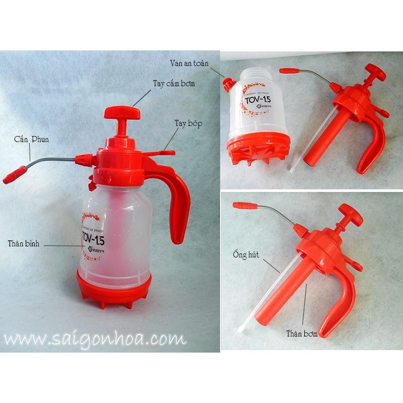 Bình Xịt Tưới Cây Hàn Quốc 1.5 Lít