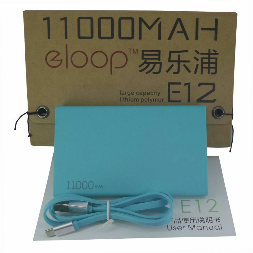 Pin Sạc Dự Phòng Eloop E12 11.000 mAh - Hàng Chính Hãng