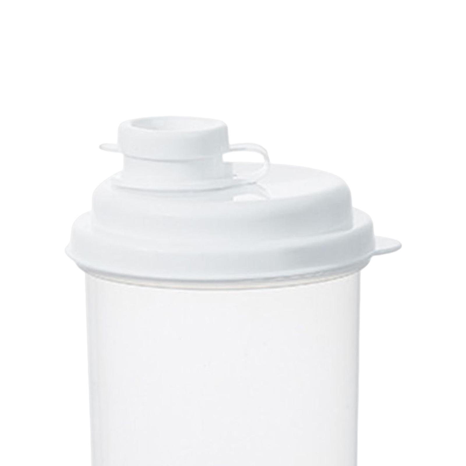 Transparent Drink Cup with Lid Container PP Water Bottle Cold Drink for Tea