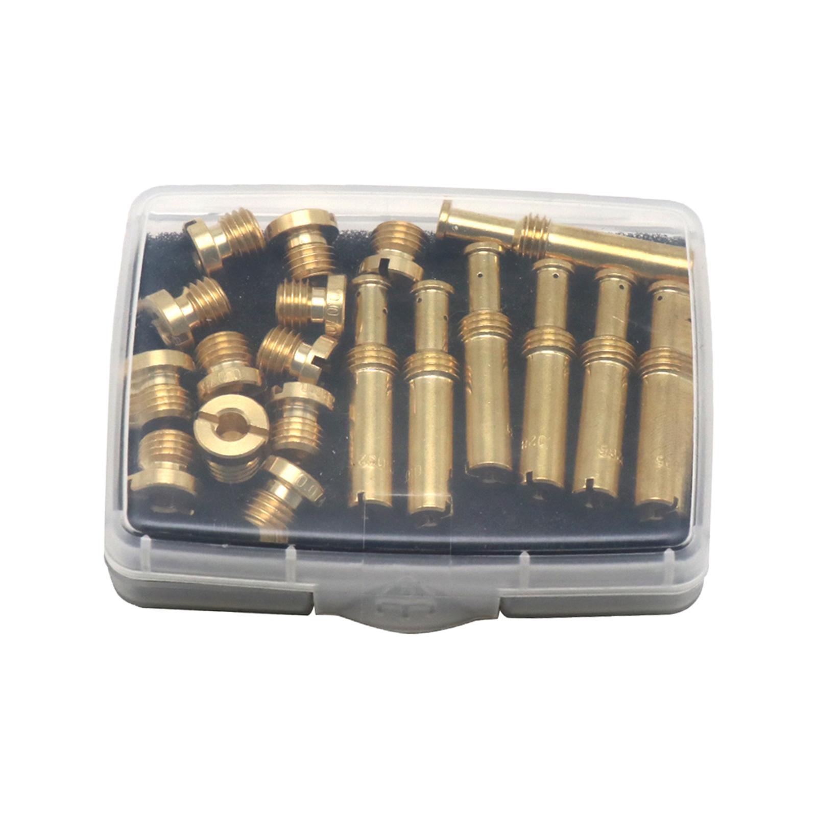 19Pcs Jet Assortment for Super E Carburetors Replace Parts