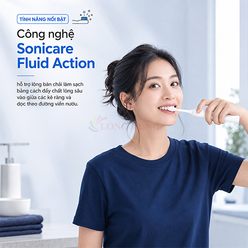 Bàn chải điện Philips Sonicare 3100 HX4031/21 - Hàng chính hãng
