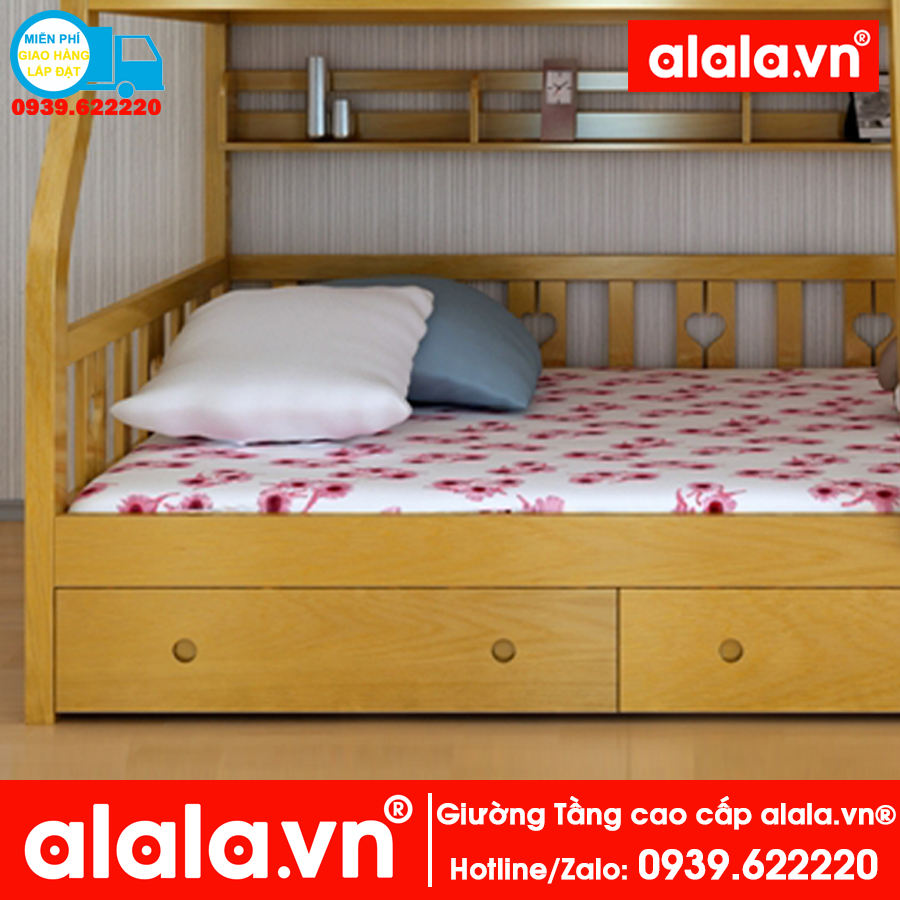 Giường tầng ALALA109 (1m, 1m2) cao cấp - Thương hiệu ALALA