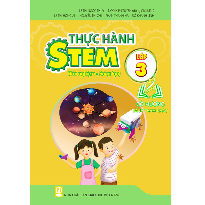 Sách - Thực hành stem lớp 3 ( trải nghiệm - sáng tạo ) - 2023